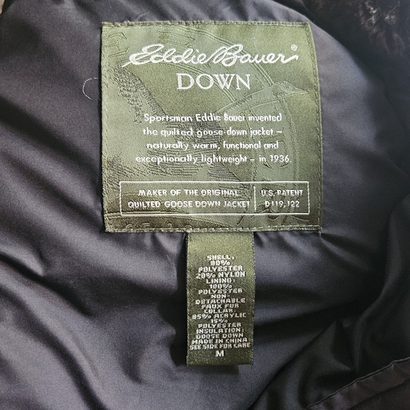 Eddie Bauer Down Puffer Vest Women's Medium - Picture 5 of 5